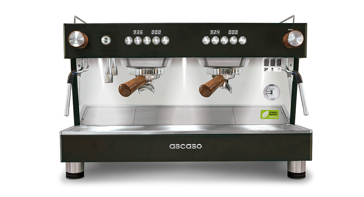 Ascaso 2 Group Barista T One - Black & Wood